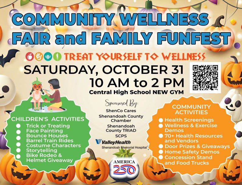 SCPS Partnering with Community Wellness Fair & Family Funfest Oct. 31